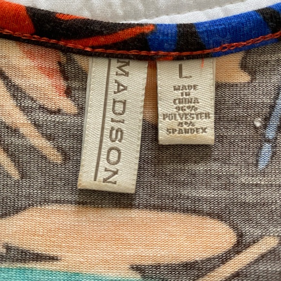 Multi color sun dress - Picture 3 of 3